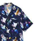 PANDIESTA(パンディエスタ) |SB 熊猫謹製 アクアリウム パンダ ちりめん アロハ シャツ(554208)