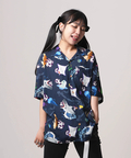 PANDIESTA(パンディエスタ) |SB 熊猫謹製 アクアリウム パンダ ちりめん アロハ シャツ(554208)