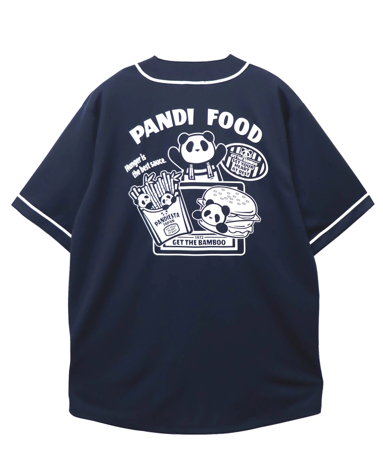PANDIESTA(パンディエスタ) |SB PANDIESTA パンダダイナー ドライメッシュ ベースボール シャツ (554874)