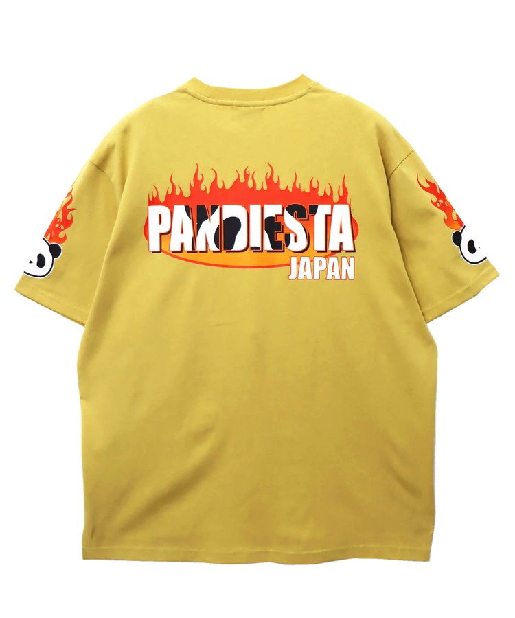 SB PANDIESTA パンダ ファイヤーパターン トリック Tee(554353