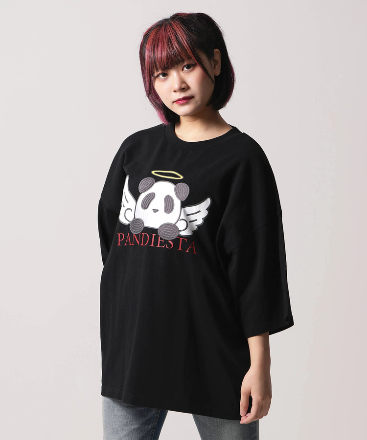 ぱんなこった様 SB PANDIESTA 天使のぱんださん BIG Tee(554106 MENS)｜ファッション