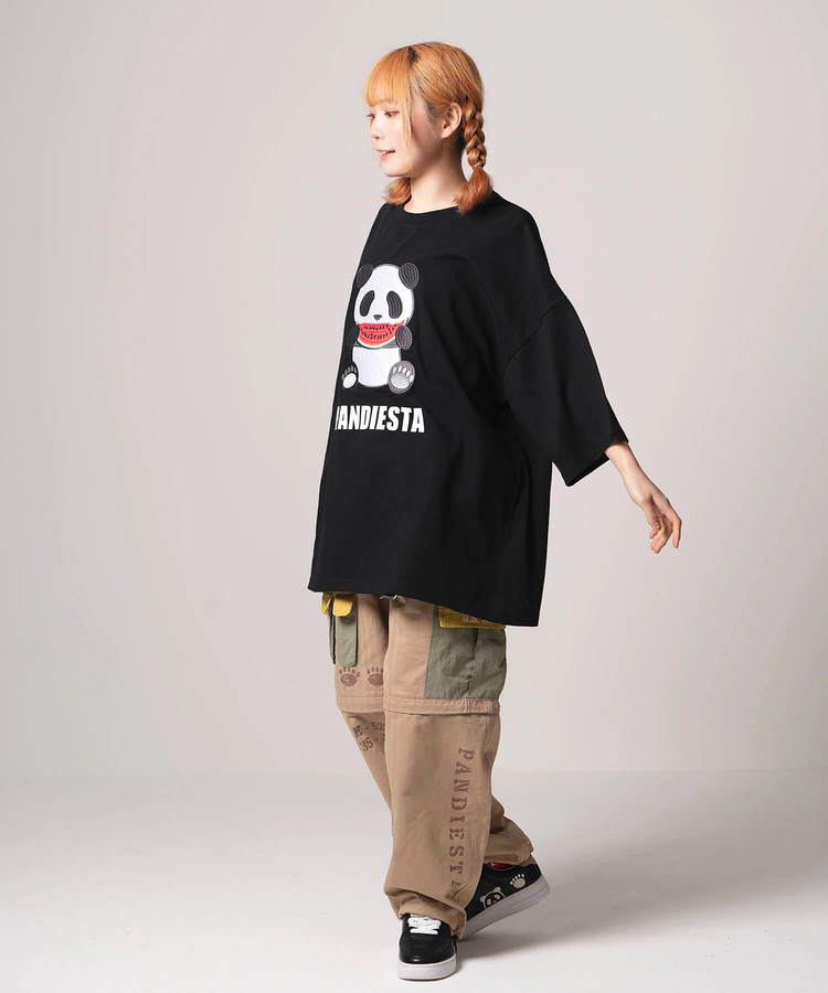 PANDIESTA(パンディエスタ) |SB PANDIESTA スイカ大好き ぱんださん BIG Tee(554107 MENS)