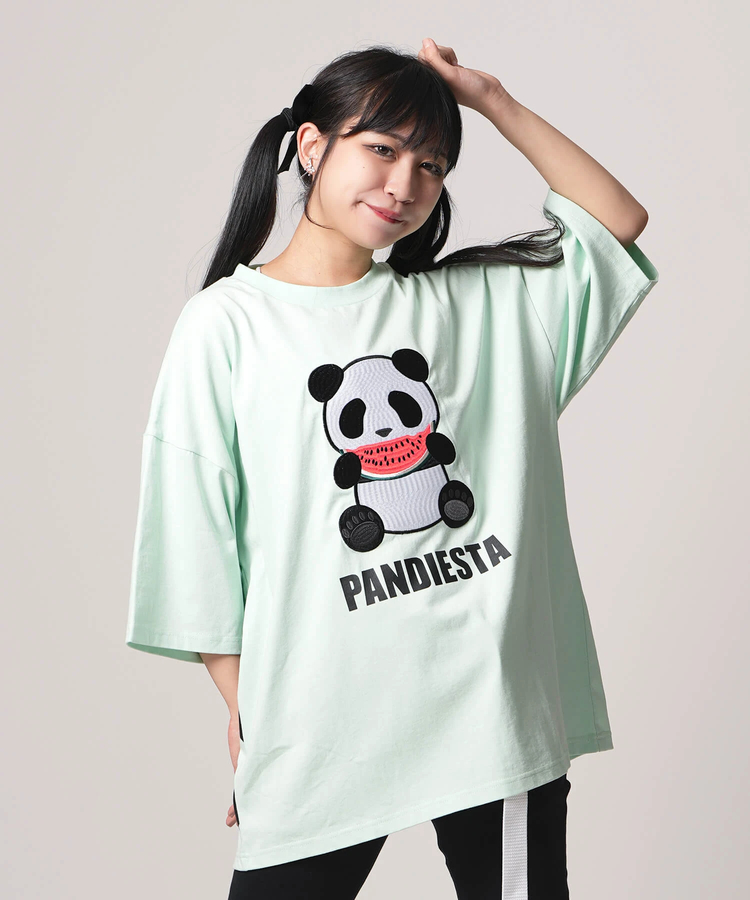 PANDIESTA(パンディエスタ) |SB PANDIESTA スイカ大好き ぱんださん BIG Tee(554107 MENS)