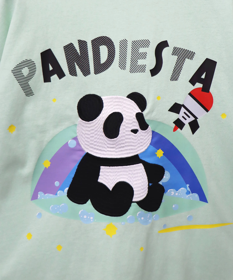 SB PANDIESTA ぱんださん or にゃんこ？ BIG Tee(554108 MENS