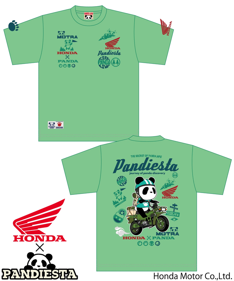 PANDIESTA(パンディエスタ) |SB Honda Pandiesta MOTORA RIDE S/S Tee(554500)