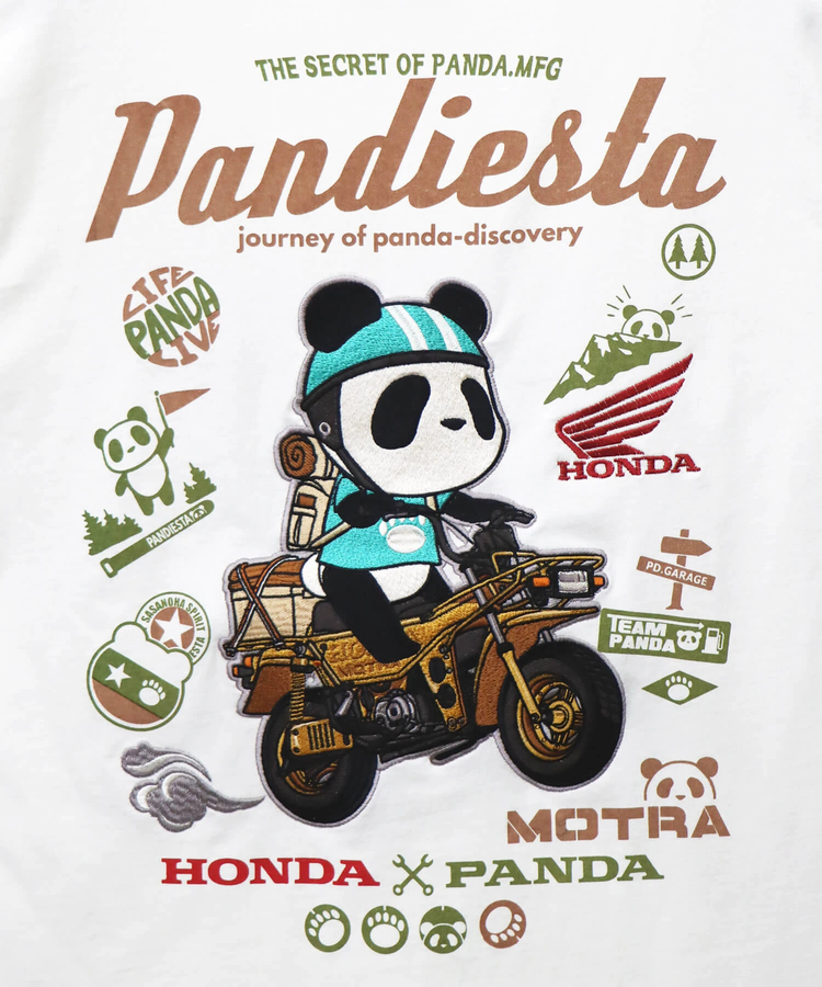 PANDIESTA(パンディエスタ) |SB Honda Pandiesta MOTORA RIDE S/S Tee(554500)
