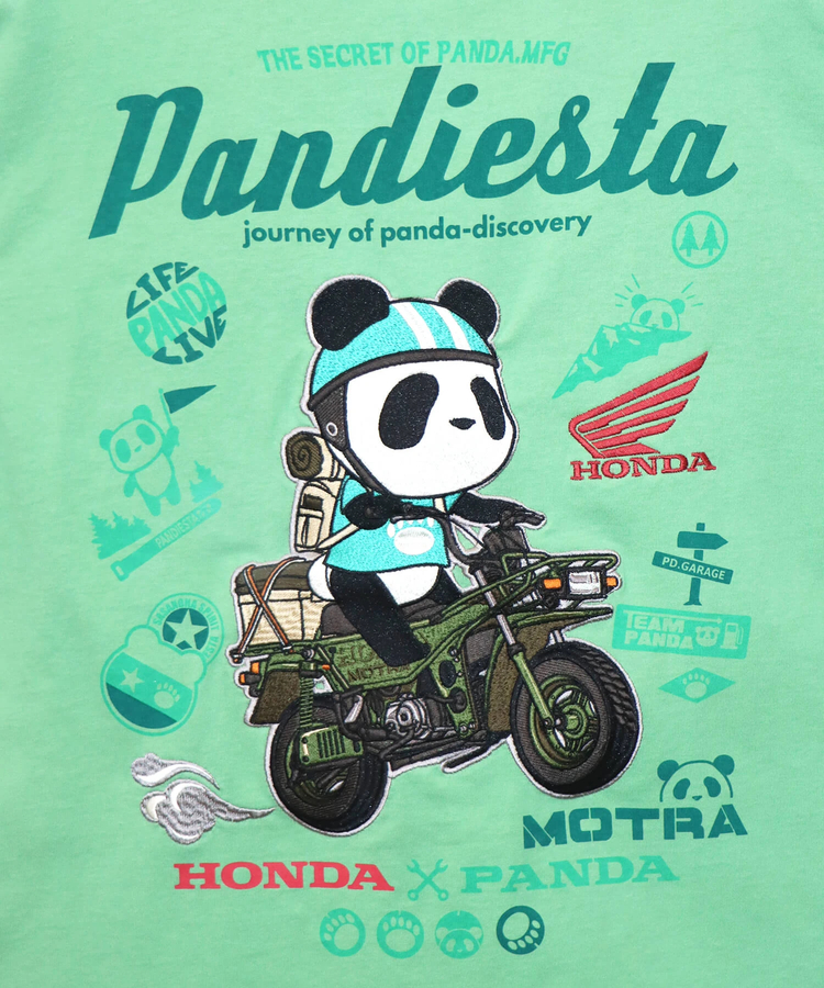 PANDIESTA(パンディエスタ) |SB Honda Pandiesta MOTORA RIDE S/S Tee(554500)