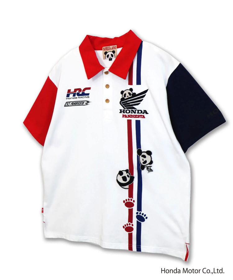 PANDIESTA(パンディエスタ) |SB Honda Pandiesta HRC LOGO S/S ポロシャツ(554506)