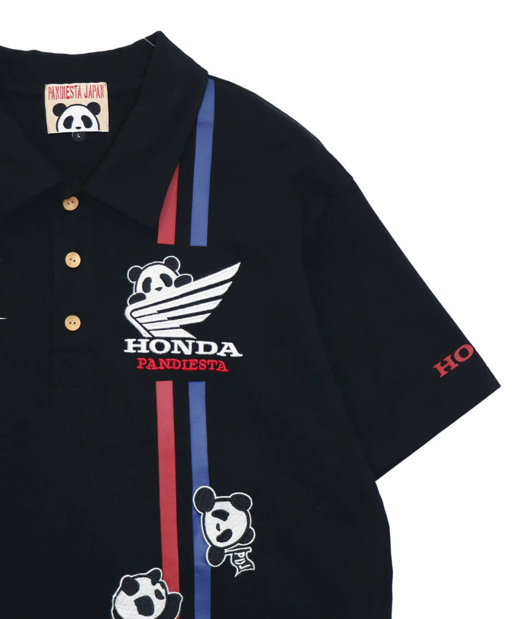 PANDIESTA(パンディエスタ) |SB Honda Pandiesta HRC LOGO S/S ポロシャツ(554506)