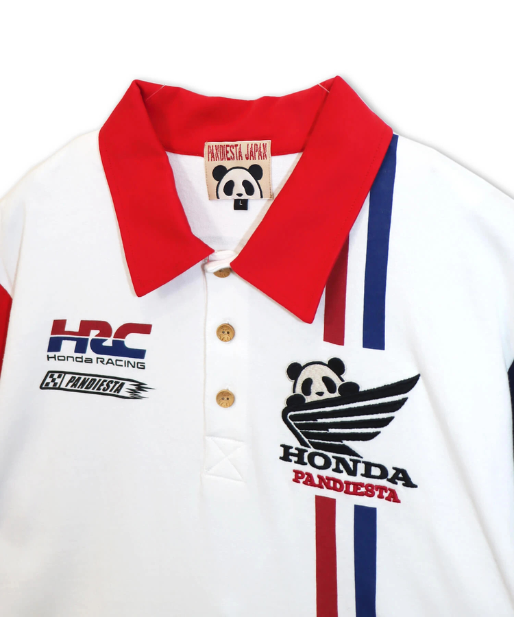 PANDIESTA(パンディエスタ) |SB Honda Pandiesta HRC LOGO S/S ポロシャツ(554506)