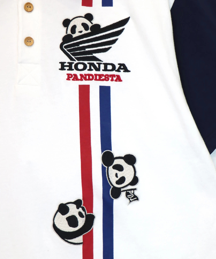 PANDIESTA(パンディエスタ) |SB Honda Pandiesta HRC LOGO S/S ポロシャツ(554506)