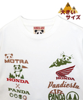 PANDIESTA(パンディエスタ) |SB 大きいサイズ Honda Pandiesta MOTORA RIDE Tee(554500K)