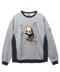 PANDIESTA(パンディエスタ) |SB 熊猫謹製 エアプレーパンダ バイカラー クルー スウェット(564855 MENS)