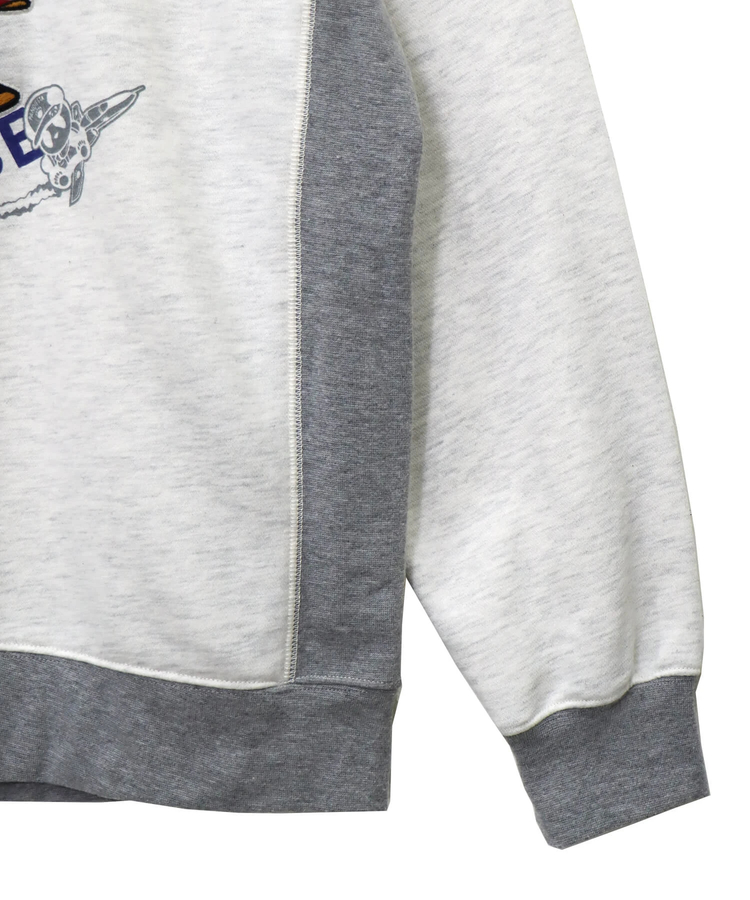 PANDIESTA(パンディエスタ) |SB 熊猫謹製 エアプレーパンダ バイカラー クルー スウェット(564855 MENS)