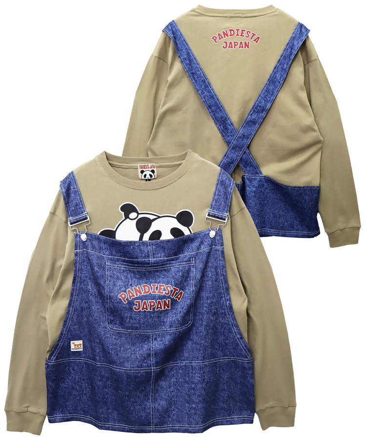PANDIESTA(パンディエスタ) |SB PANDIESTA サロペットトリック ロングスリーブ Tee(564361 MENS)