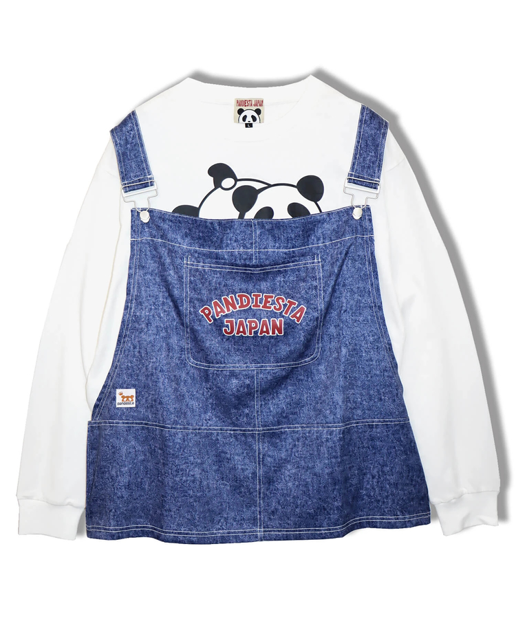 PANDIESTA(パンディエスタ) |SB PANDIESTA サロペットトリック ロングスリーブ Tee(564361 MENS)