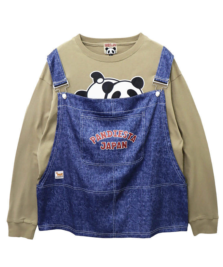 PANDIESTA(パンディエスタ) |SB PANDIESTA サロペットトリック ロングスリーブ Tee(564361 MENS)