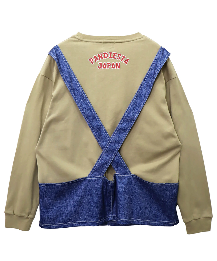 PANDIESTA(パンディエスタ) |SB PANDIESTA サロペットトリック ロングスリーブ Tee(564361 MENS)