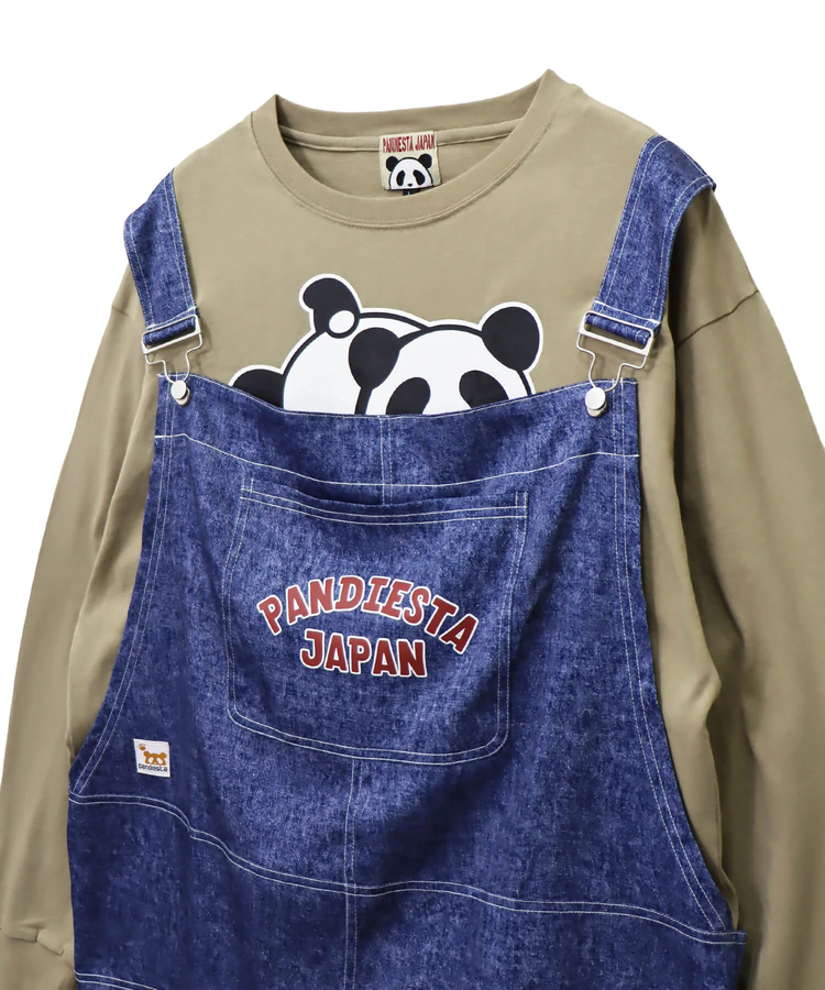 PANDIESTA(パンディエスタ) |SB PANDIESTA サロペットトリック ロングスリーブ Tee(564361 MENS)