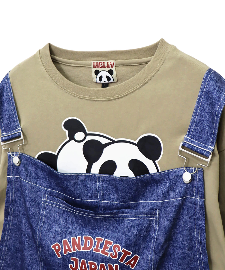PANDIESTA(パンディエスタ) |SB PANDIESTA サロペットトリック ロングスリーブ Tee(564361 MENS)