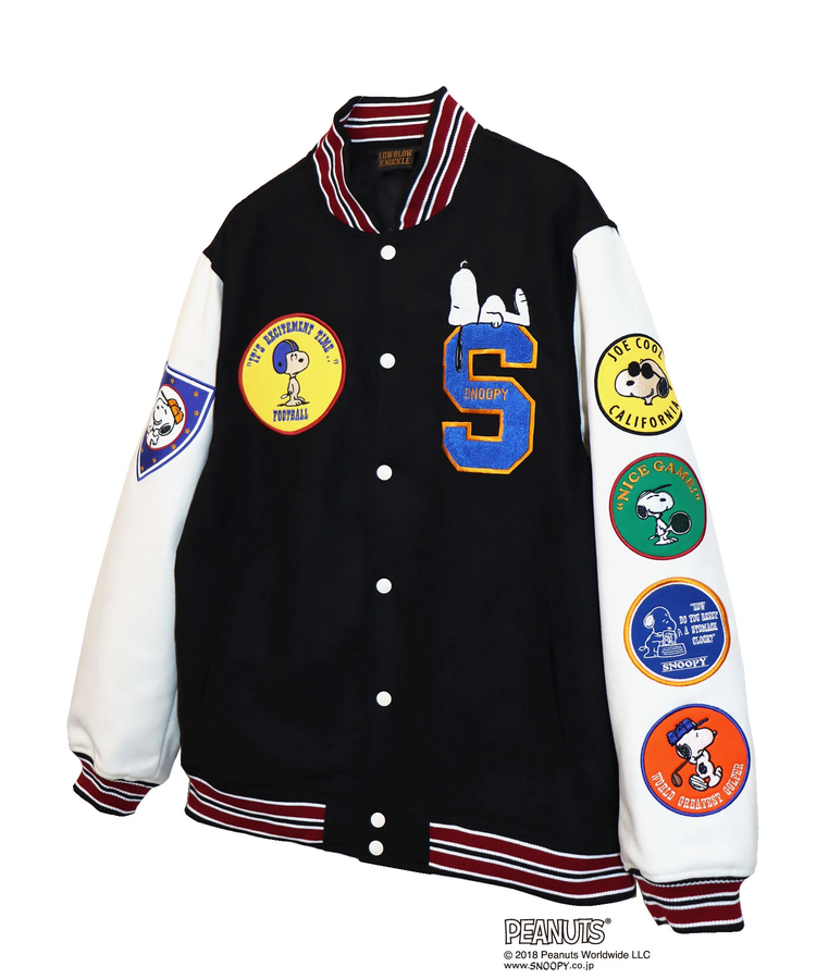 PANDIESTA(パンディエスタ) |SB PEANUTS LBK Sleeping SNOOPY STADIUM JACKET(564402 MENS)
