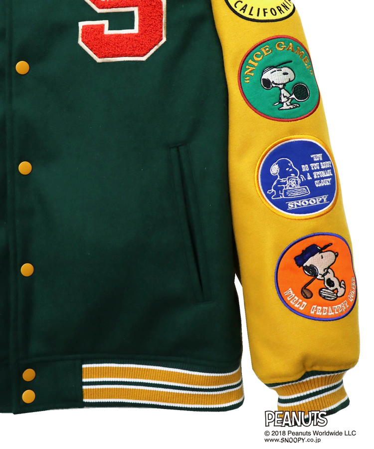 PANDIESTA(パンディエスタ) |SB PEANUTS LBK Sleeping SNOOPY STADIUM JACKET(564402 MENS)