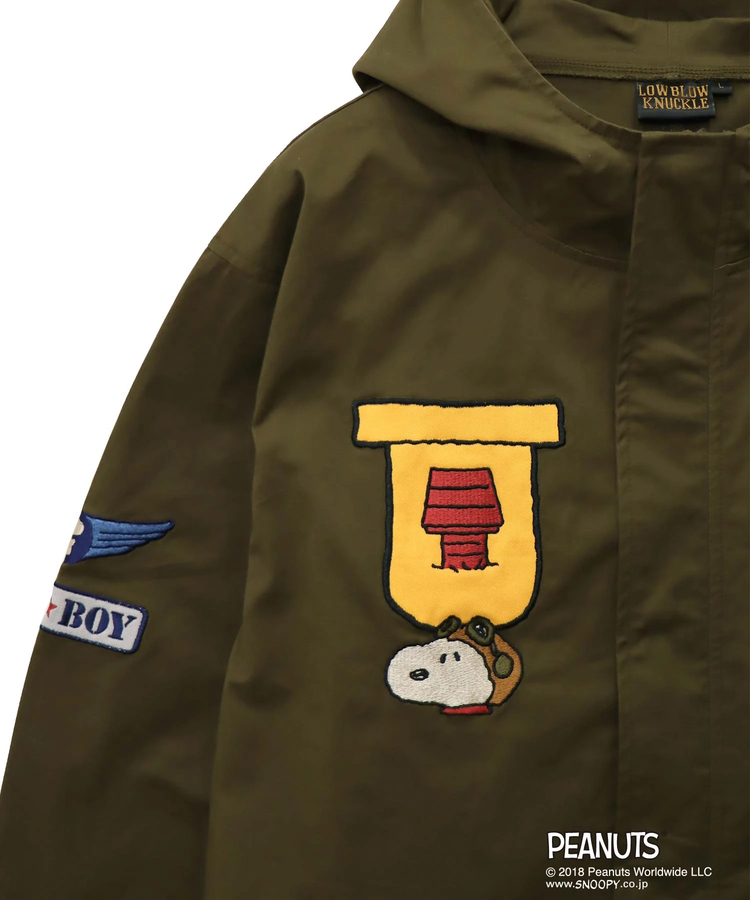 PANDIESTA(パンディエスタ) |SB PEANUTS LBK FLYING ACE MODS COAT(564403 MENS)