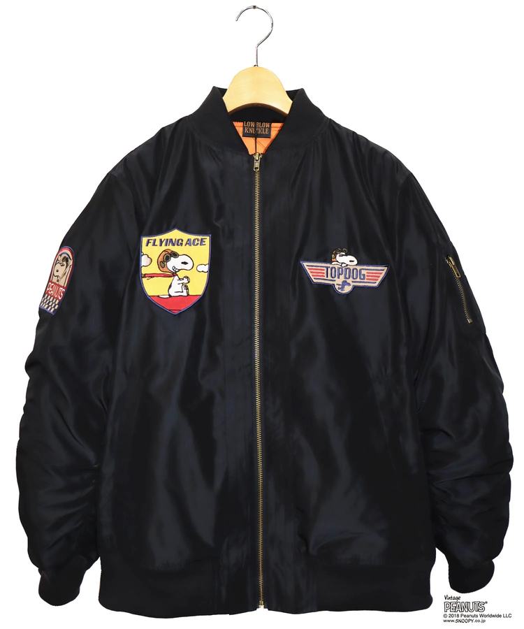 PANDIESTA(パンディエスタ) |SB PEANUTS LBK FLYING ACE MA-1 JACKET(564401 MENS)