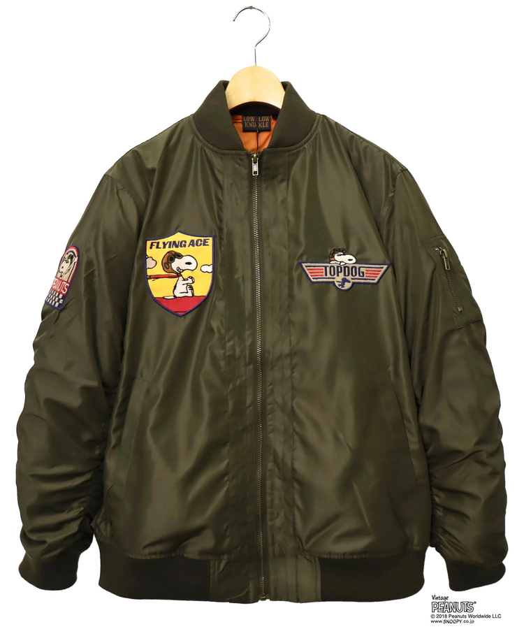 PANDIESTA(パンディエスタ) |SB PEANUTS LBK FLYING ACE MA-1 JACKET(564401 MENS)
