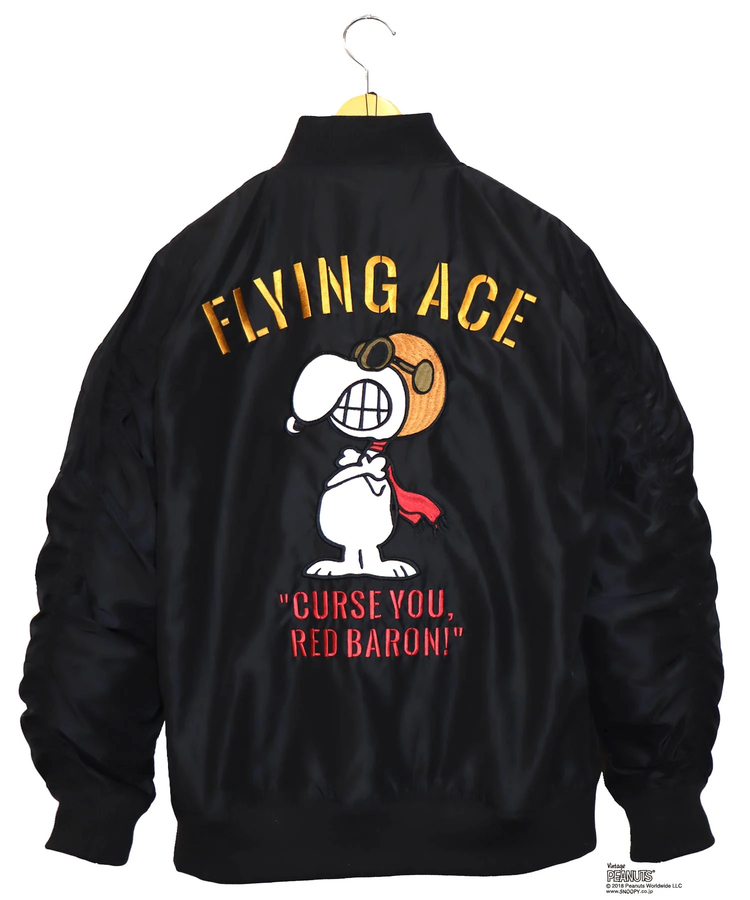 PANDIESTA(パンディエスタ) |SB PEANUTS LBK FLYING ACE MA-1 JACKET(564401 MENS)