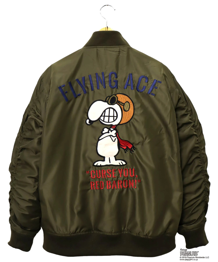 PANDIESTA(パンディエスタ) |SB PEANUTS LBK FLYING ACE MA-1 JACKET(564401 MENS)