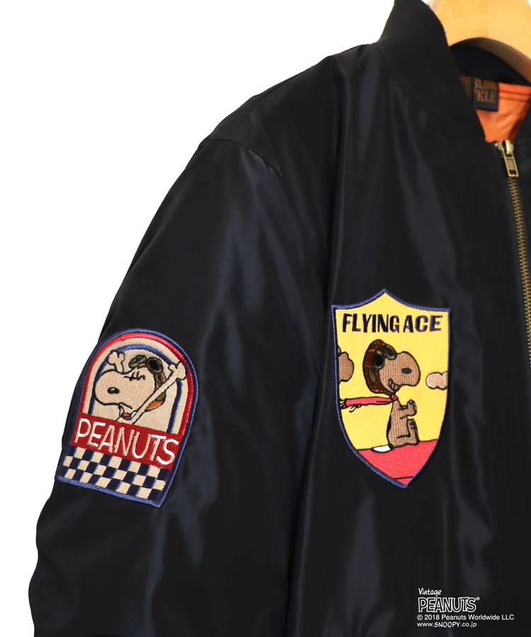 PANDIESTA(パンディエスタ) |SB PEANUTS LBK FLYING ACE MA-1 JACKET(564401 MENS)