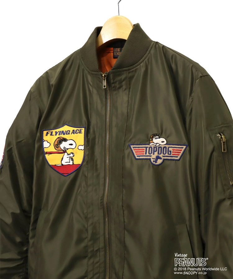 PANDIESTA(パンディエスタ) |SB PEANUTS LBK FLYING ACE MA-1 JACKET(564401 MENS)