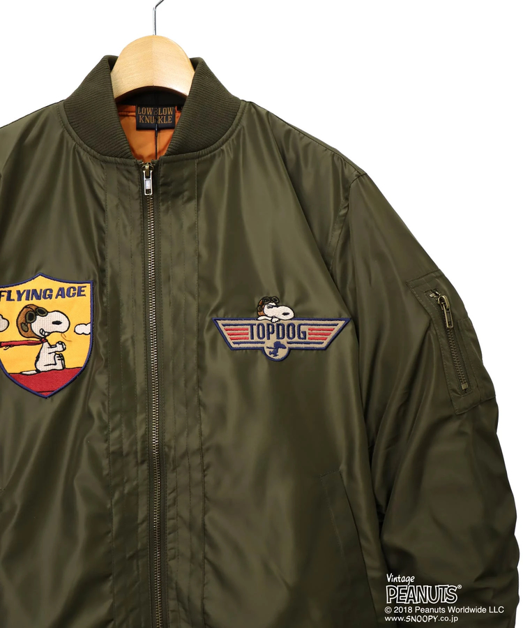 PANDIESTA(パンディエスタ) |SB PEANUTS LBK FLYING ACE MA-1 JACKET(564401 MENS)