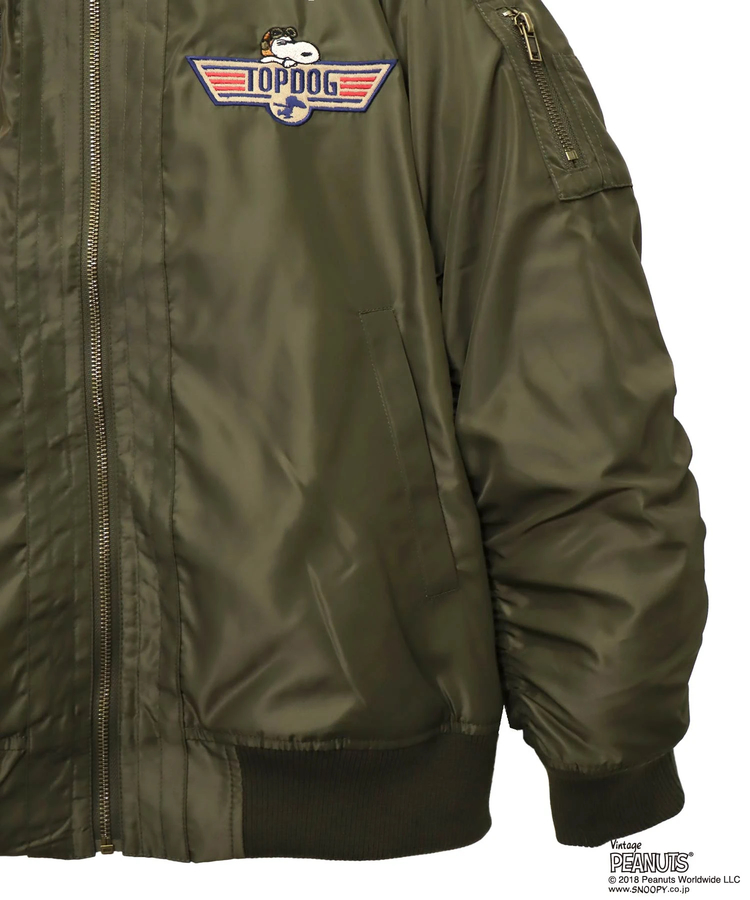 PANDIESTA(パンディエスタ) |SB PEANUTS LBK FLYING ACE MA-1 JACKET(564401 MENS)