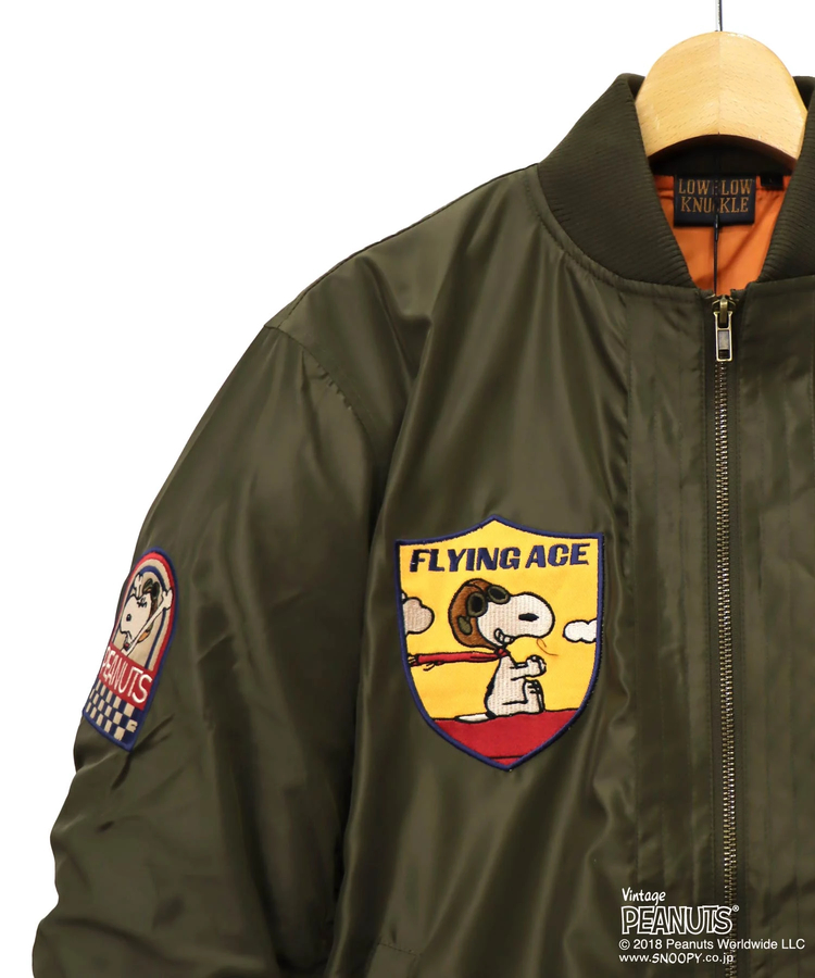 PANDIESTA(パンディエスタ) |SB PEANUTS LBK FLYING ACE MA-1 JACKET(564401 MENS)