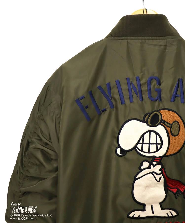 PANDIESTA(パンディエスタ) |SB PEANUTS LBK FLYING ACE MA-1 JACKET(564401 MENS)