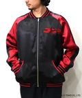 PANDIESTA(パンディエスタ) |SB ゴジラ 錦nishiki 月下桜 ゴジラ リバーシブル スカジャン ブラック(564362 MENS)