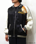 PANDIESTA(パンディエスタ) |SB ゴジラ 錦nishiki 月下富士 キングギドラ リバーシブル スカジャン ブラック(564364 MENS)