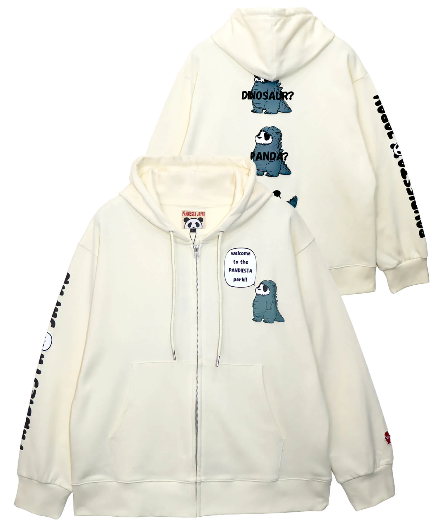SB PANDIESTA 恐竜?パンダ フルジップパーカー(564322)｜ファッション通販 SANKO BAZAAR（サンコーバザール）