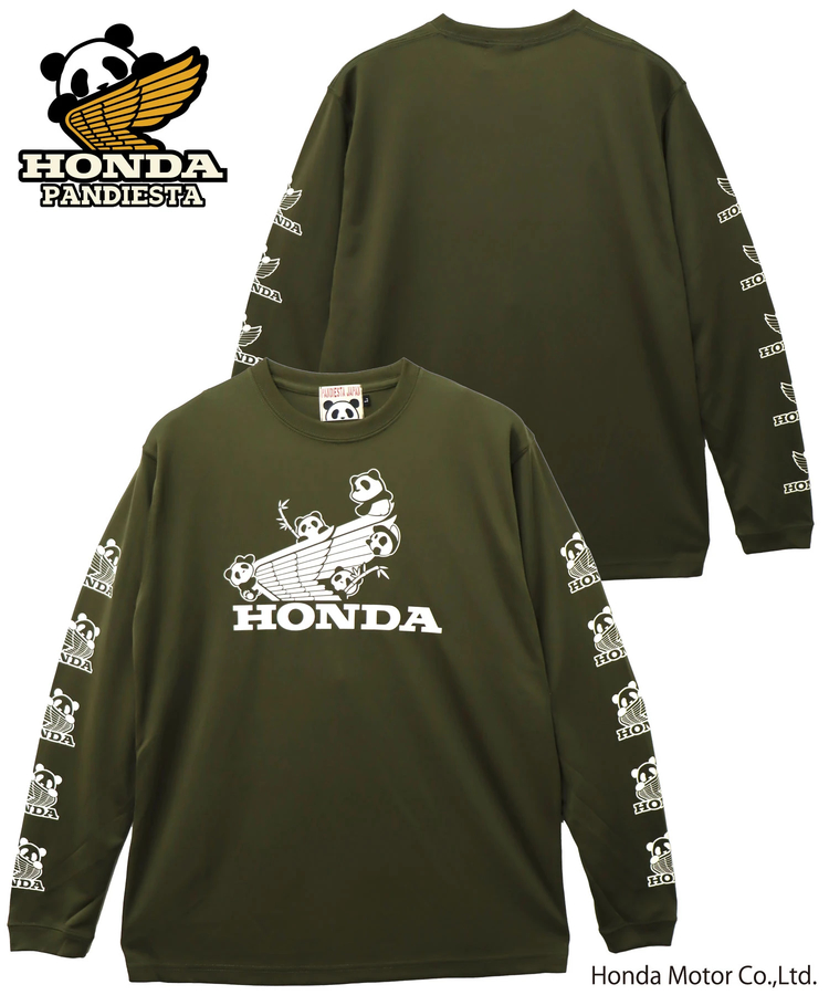 PANDIESTA(パンディエスタ) |SB Honda Pandiesta PANDA WING ドライメッシュ L/S Tee(564511 MENS)