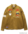 PANDIESTA(パンディエスタ) |SB Honda Pandiesta MONKEY125 ミリタリー ストレッチ ツイルシャツ(564504 MENS)