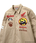 PANDIESTA(パンディエスタ) |SB Honda Pandiesta MONKEY125 ミリタリー ストレッチ ツイルシャツ(564504 MENS)