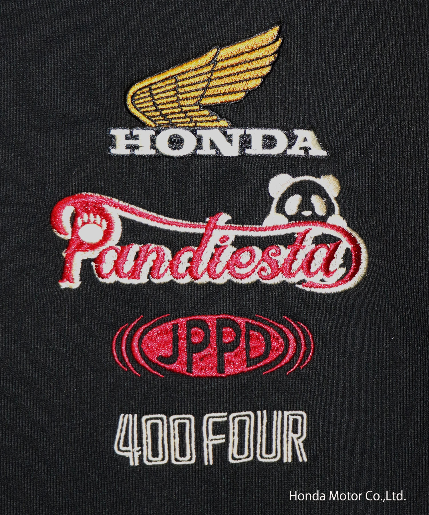 SB Honda Pandiesta CB400FOUR ファイヤーパターン フルジップパーカー