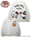 PANDIESTA(パンディエスタ) |SB Hello Kitty Pandiesta なりきりキティ＆なりきりパンダ スウェット トレーナー (564407 MENS)