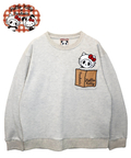 PANDIESTA(パンディエスタ) |SB Hello Kitty Pandiesta なりきりキティ＆なりきりパンダ スウェット トレーナー (564407 MENS)