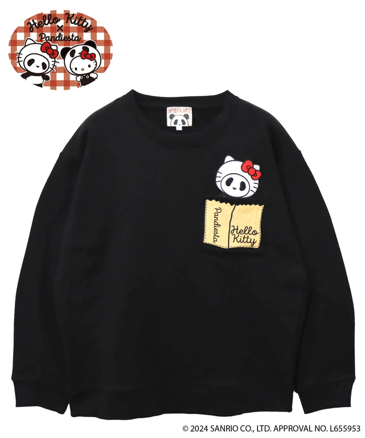 PANDIESTA(パンディエスタ) |SB Hello Kitty Pandiesta なりきりキティ＆なりきりパンダ スウェット トレーナー (564407 MENS)