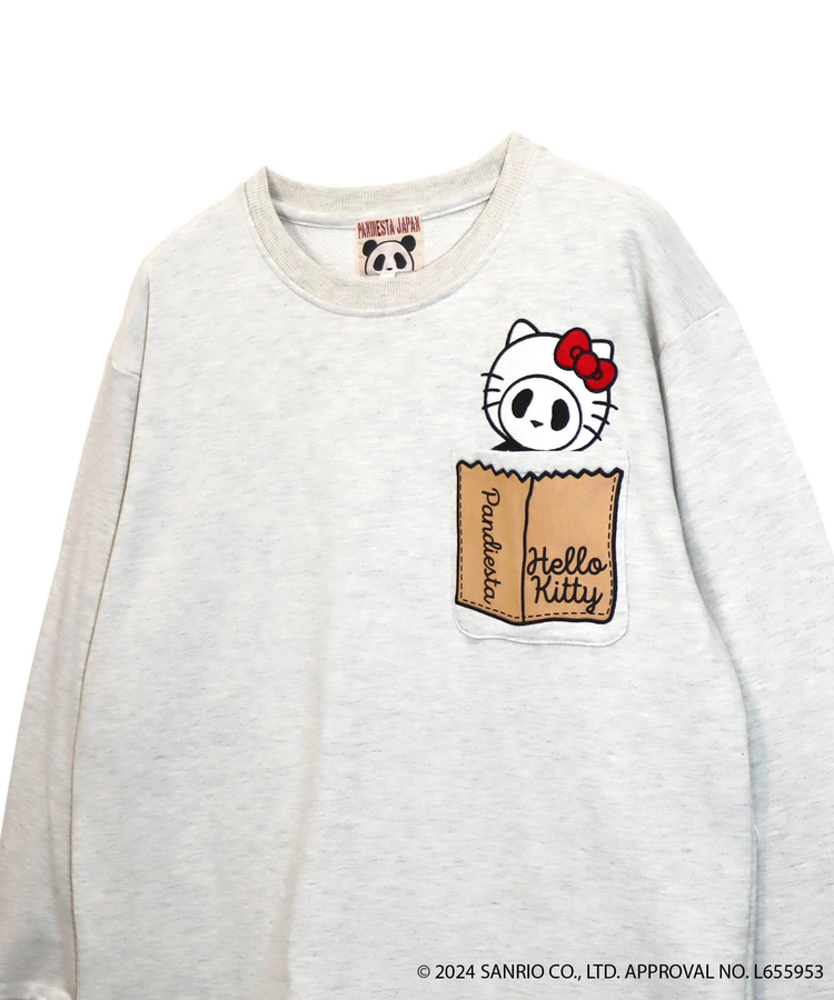 PANDIESTA(パンディエスタ) |SB Hello Kitty Pandiesta なりきりキティ＆なりきりパンダ スウェット トレーナー (564407 MENS)