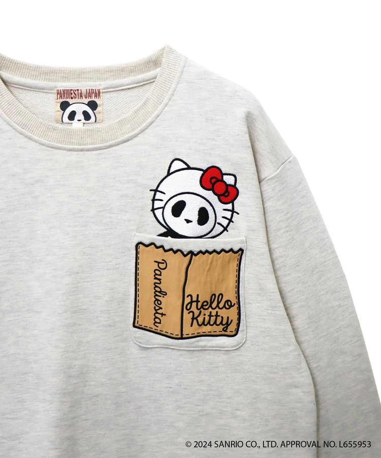 PANDIESTA(パンディエスタ) |SB Hello Kitty Pandiesta なりきりキティ＆なりきりパンダ スウェット トレーナー (564407 MENS)