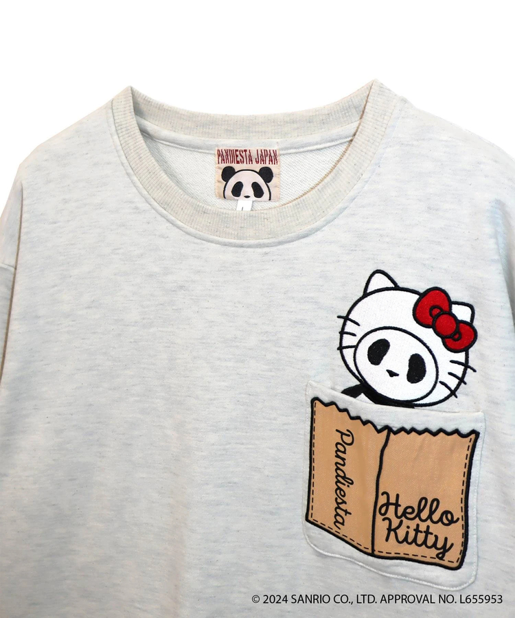 PANDIESTA(パンディエスタ) |SB Hello Kitty Pandiesta なりきりキティ＆なりきりパンダ スウェット トレーナー (564407 MENS)